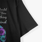 Be Kind - Suicide Prevention Awareness Sunflower Elephant T-Shirt
