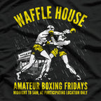 Waffle House Amateur Boxing Fridays - Where Food Meets Fists T-Shirt