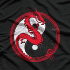 Yin and Yang Dragons - Mythical Culture in Harmony T-Shirt