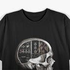 Analog Syntth Skull for Syntth Nerd T-Shirt