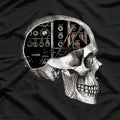 Analog Syntth Skull for Syntth Nerd T-Shirt