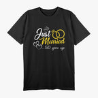 50 Years Strong – Essential Wedding Anniversary T-Shirt