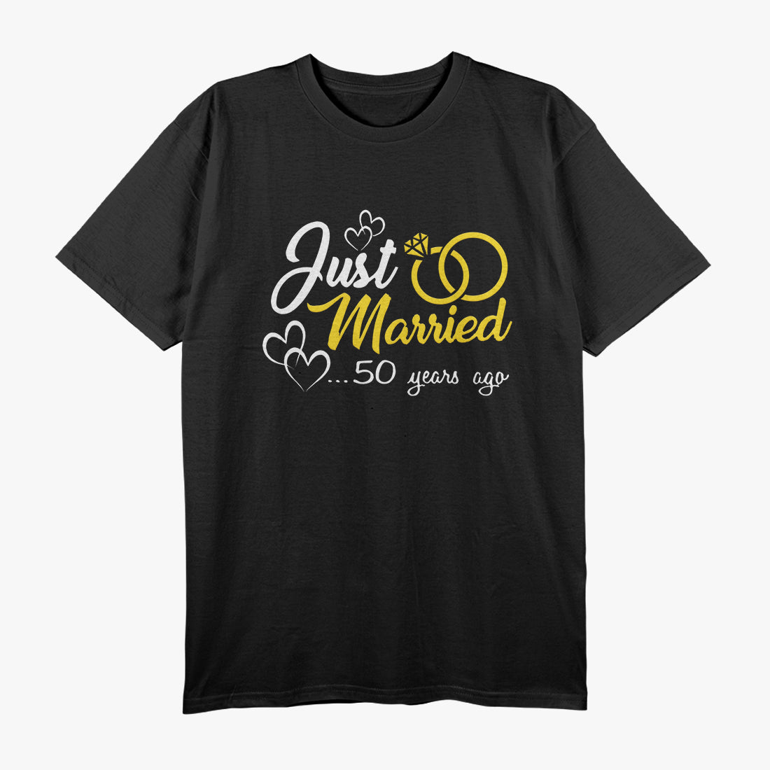 50 Years Strong – Essential Wedding Anniversary T-Shirt