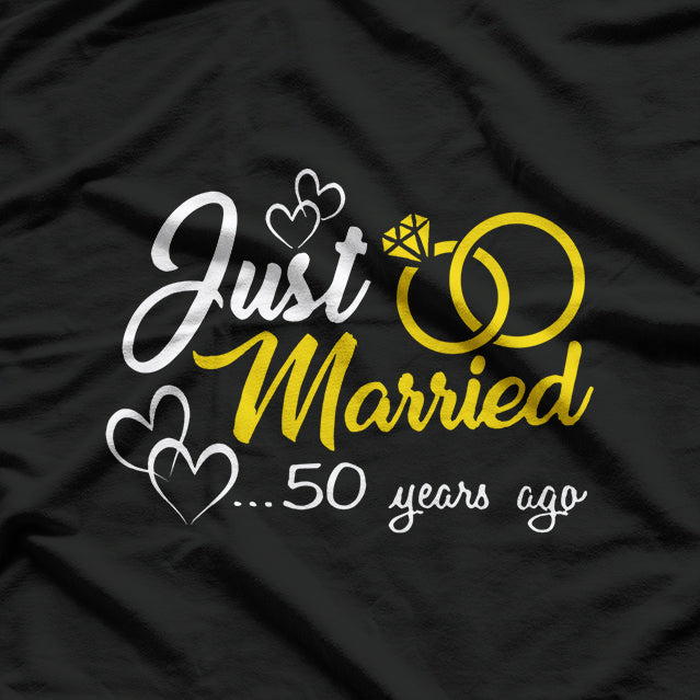 50 Years Strong – Essential Wedding Anniversary T-Shirt