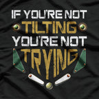 Retro Pinball Vibes Funny Classic Arcade Style Design T-Shirt