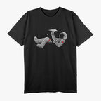Relaxing Astronauts Throwing Paper Airplanes T-Shirt
