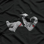 Relaxing Astronauts Throwing Paper Airplanes T-Shirt