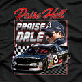 Raise Hell, Praise Dale 90s Retro NASCAR Vibes T-Shirt