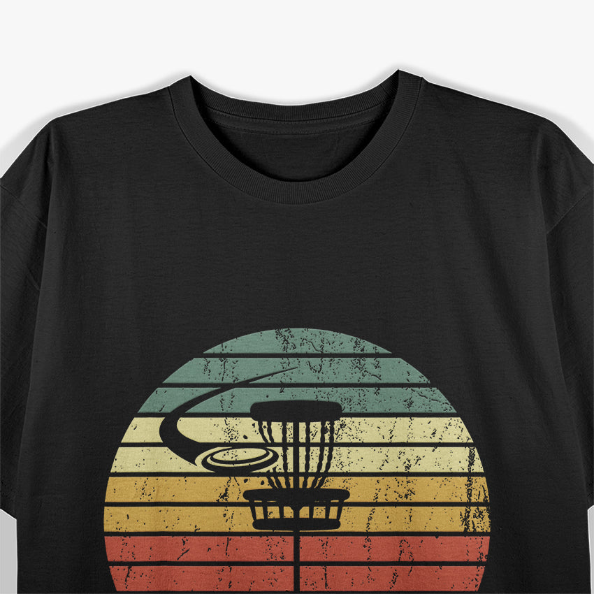 Vintage Disc Golf Funny Retro Frisbee Golf Disc Sport T-Shirt