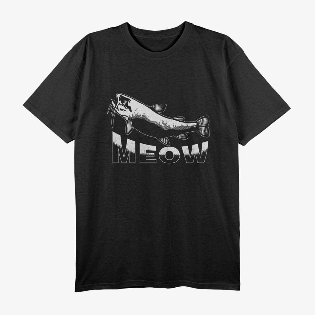 Catfish Meow Funny Catfishing T-Shirt