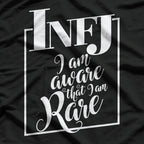 INFJ Aware That I Am Rare Introverts T-Shirt