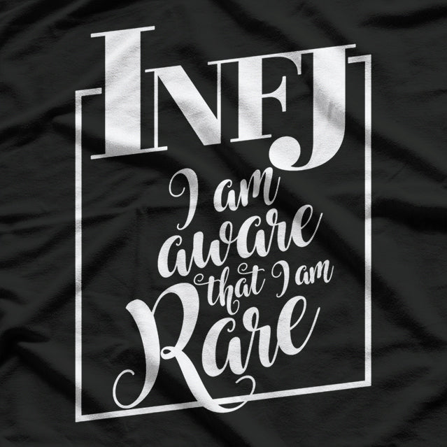 INFJ Aware That I Am Rare Introverts T-Shirt
