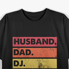 Husband Dad DJ Legend - Father’s Day Music Player Gift T-Shirt