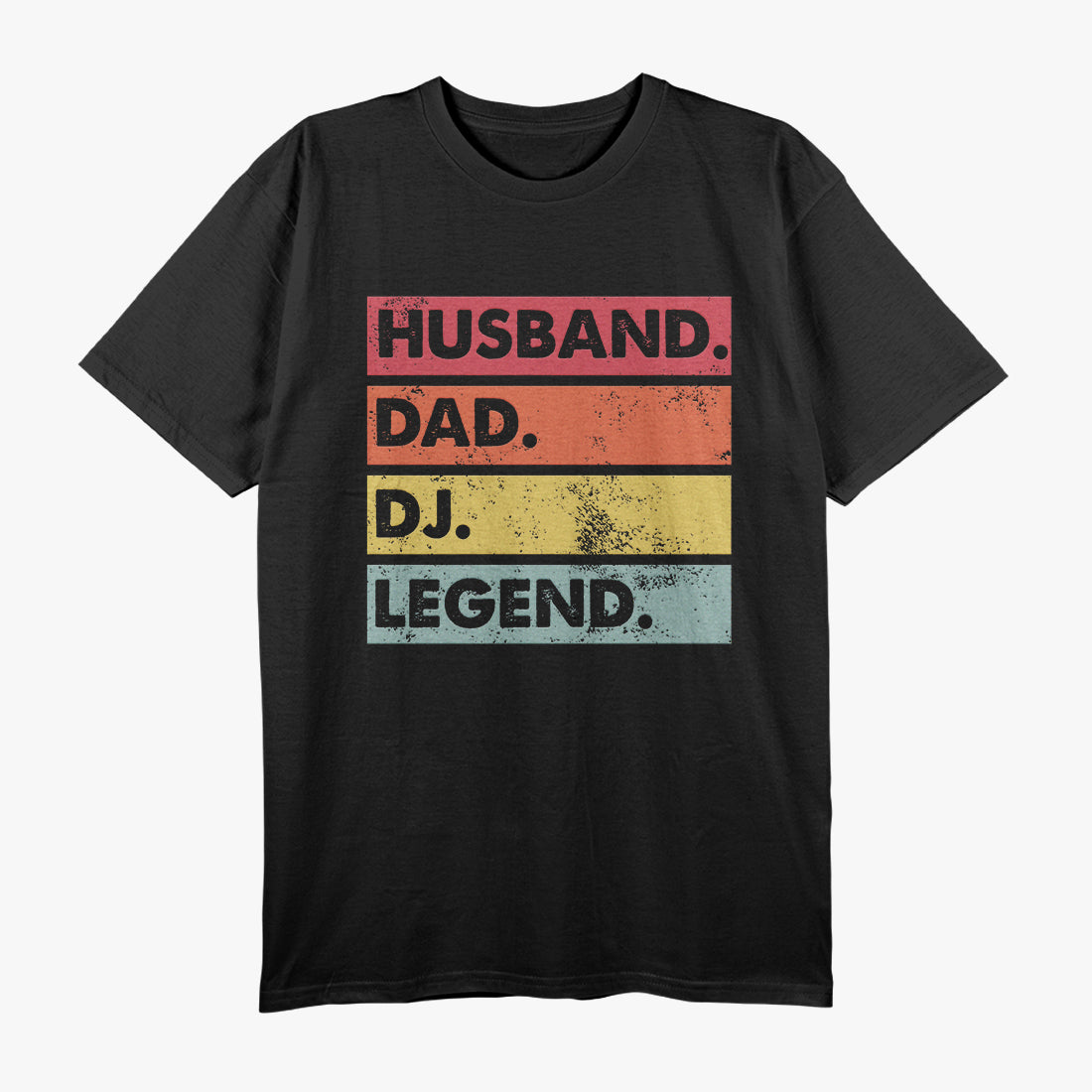 Husband Dad DJ Legend - Father’s Day Music Player Gift T-Shirt