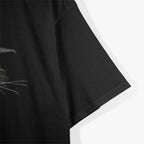 It's Too Peopley In Here Bored Cat Funny Introvert Angry Cat T-Shirt