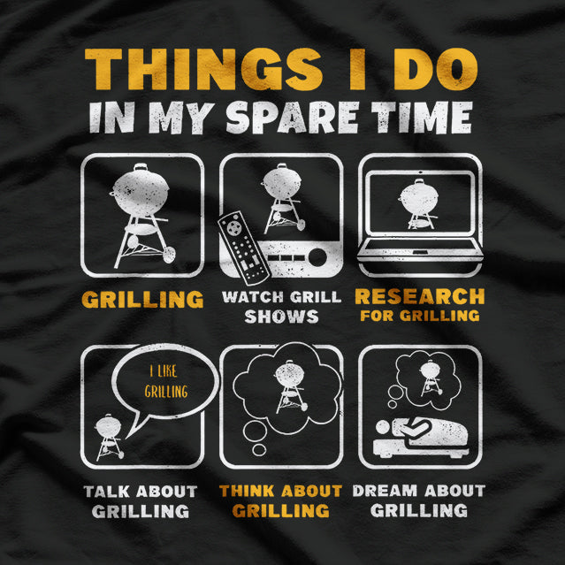 Grillmaster Mode On – Funny BBQ Dad T-Shirt