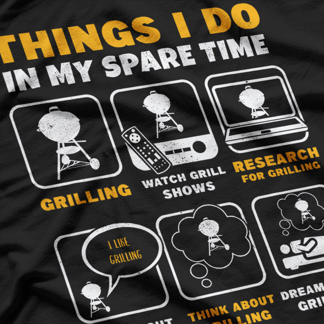Grillmaster Mode On – Funny BBQ Dad T-Shirt