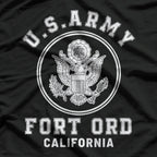 US Army Fort Ord California Ca Basic Training Alumni T-Shirt