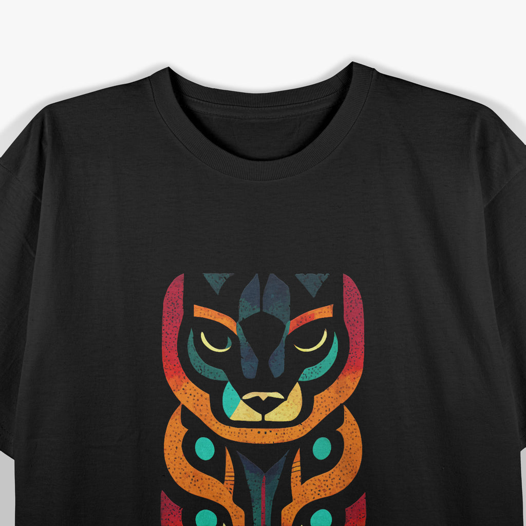 Aztec Jaguar Ancient Warrior Native Mexican T-Shirt