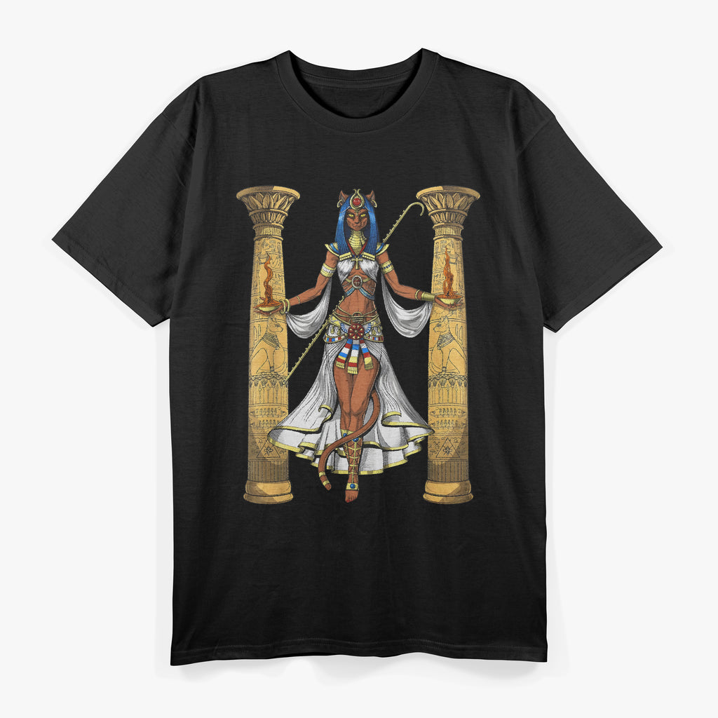 Bastet Egyptian Cat Goddess Ancient Culture Divine T-Shirt