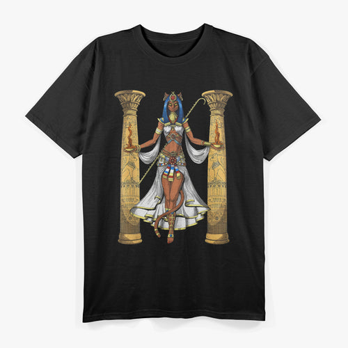 Bastet Egyptian Cat Goddess Ancient Culture Divine T-Shirt