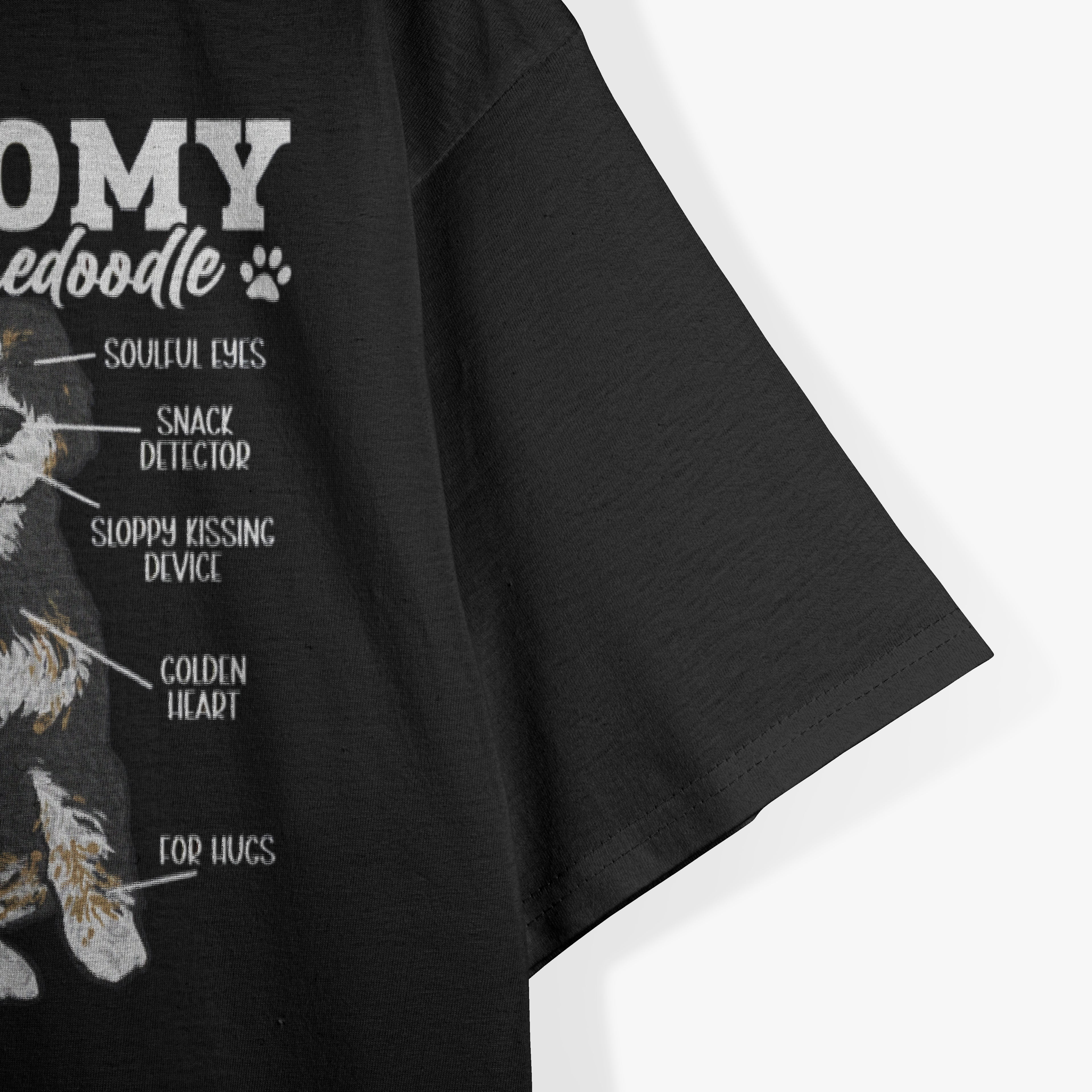Bernedoodle Dog Anatomy Of A Bernedoodle Dog Lover T-Shirt