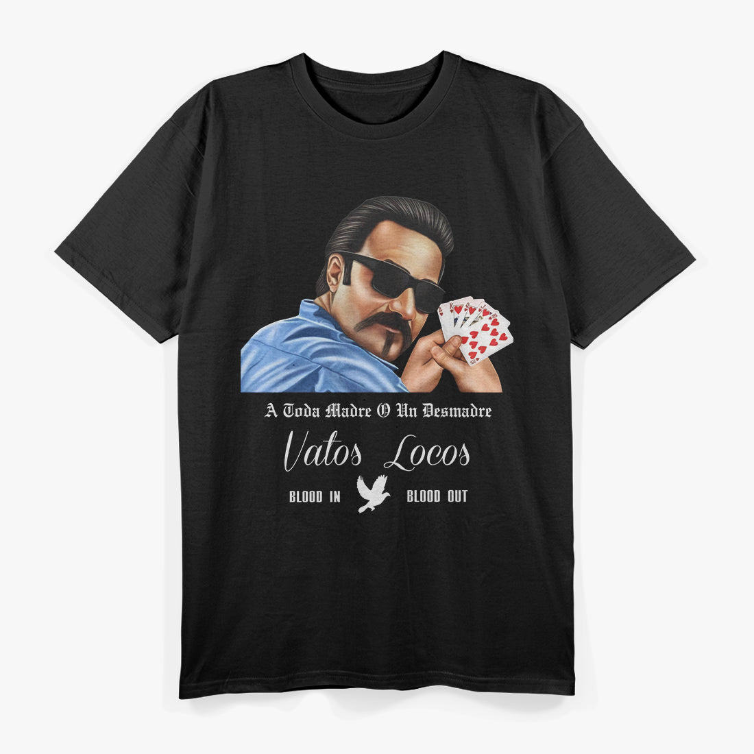 Urban Street Magic & Vatos Locos Inspired Bold Artwork T-Shirt