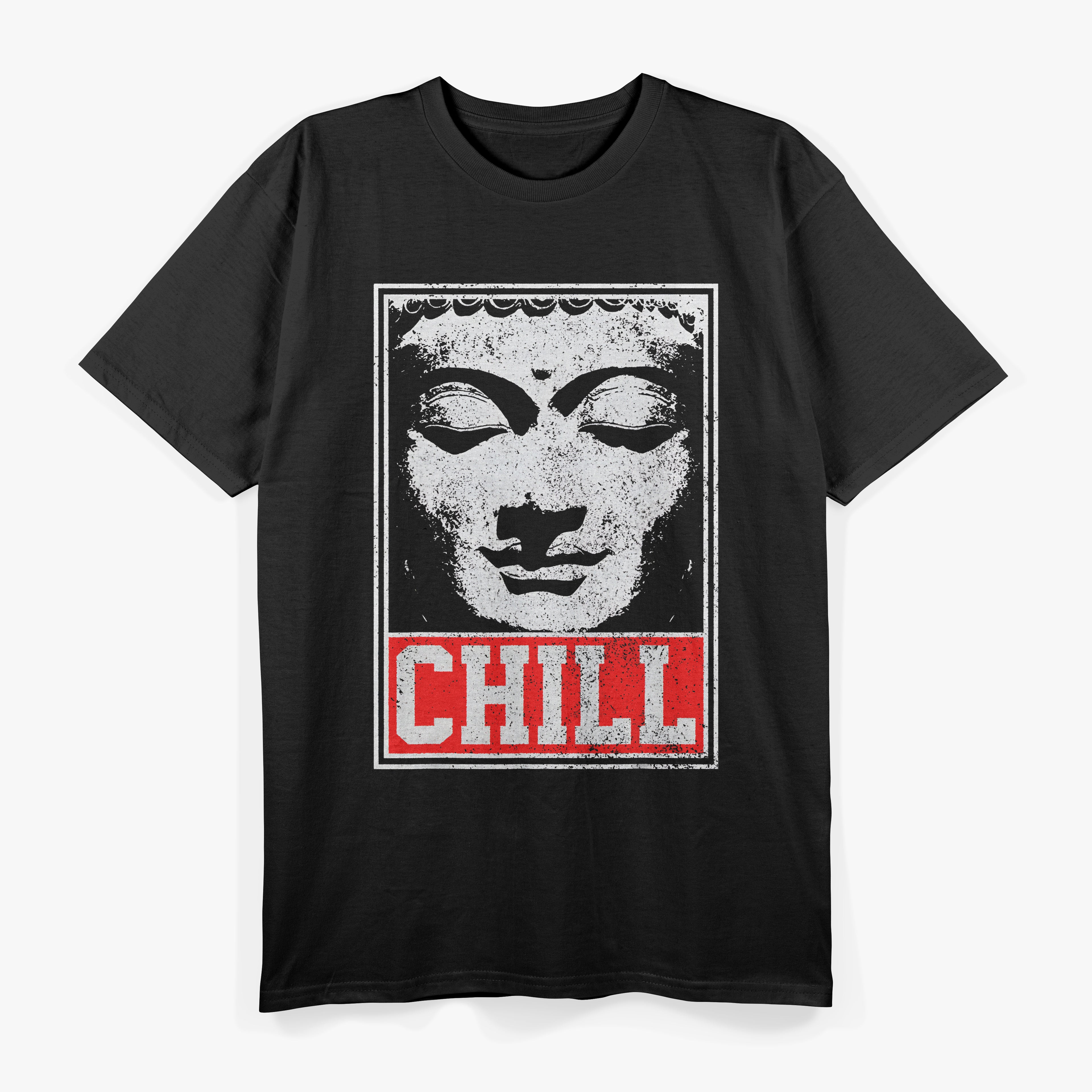 Buddha Chill Tranquility Yoga Meditation T-Shirt