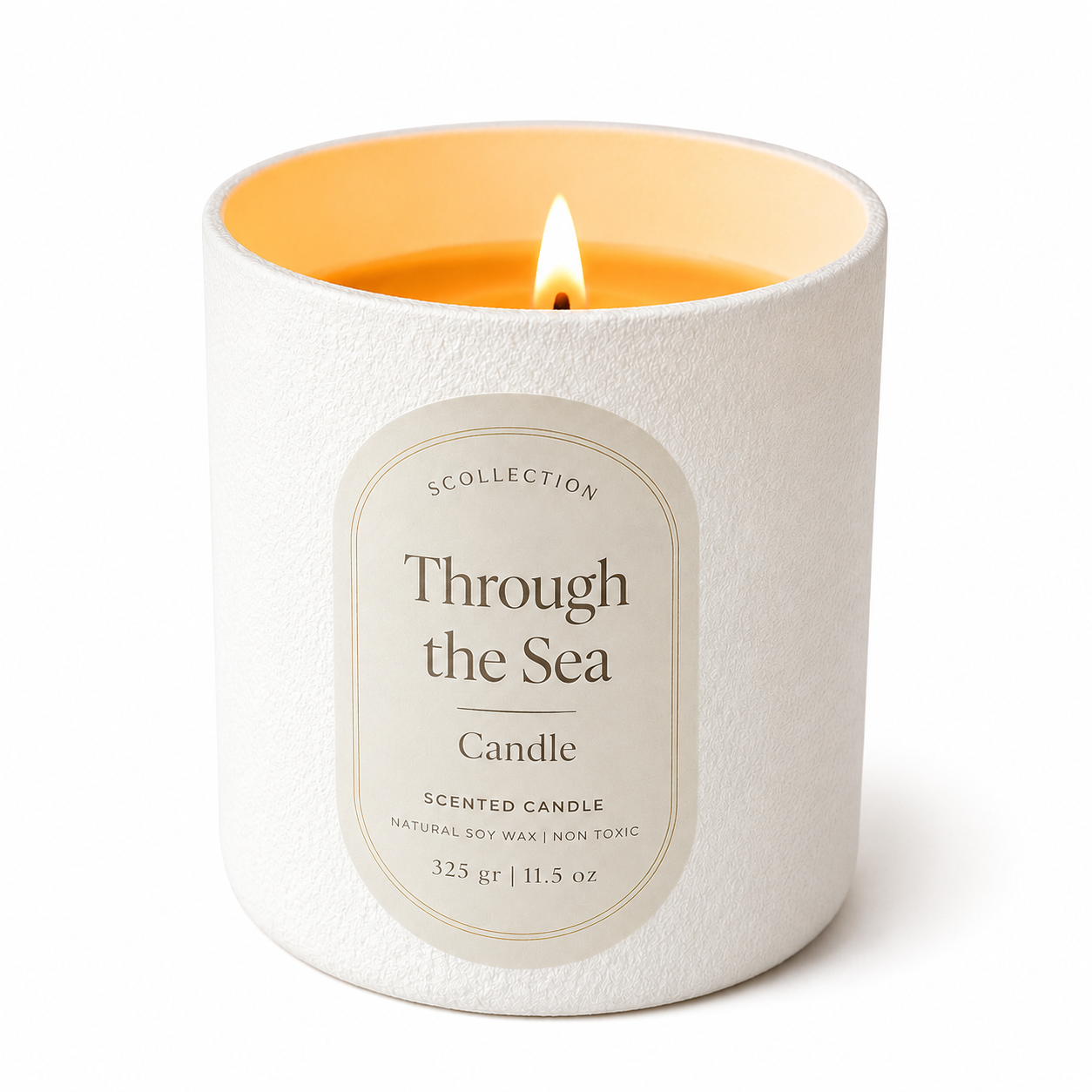 Sabastian.Co SCOLLECTION Through the Sea Candle 325g – Handmade Soy Scented Candle