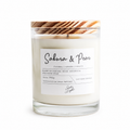 Scent & Light - Classic Scented Candle Sakura & Pear 170g – Soy Candle with Wooden Lid