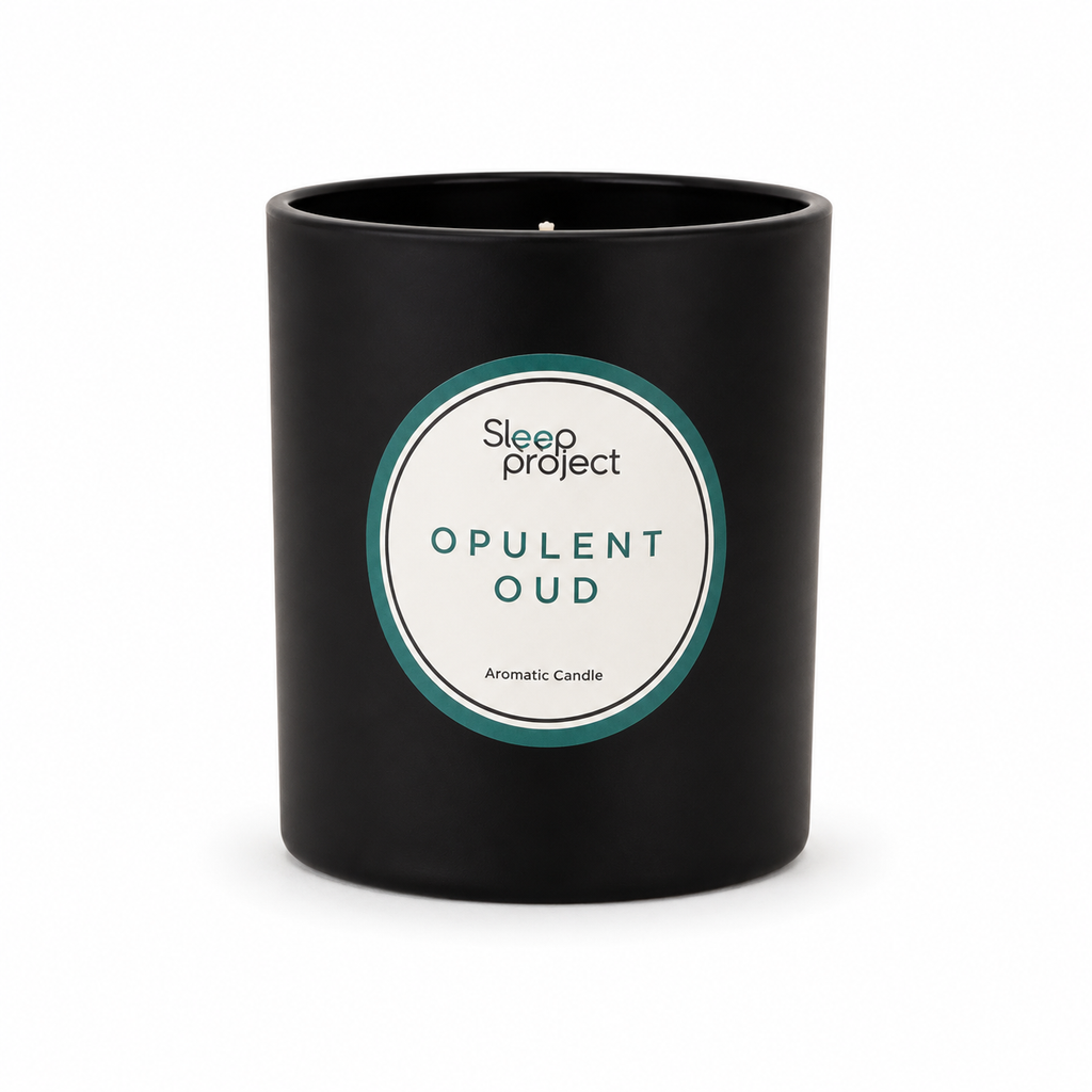 Sleep Project Opulent Oud Aromatic Candle 310g – Premium Scented Candle