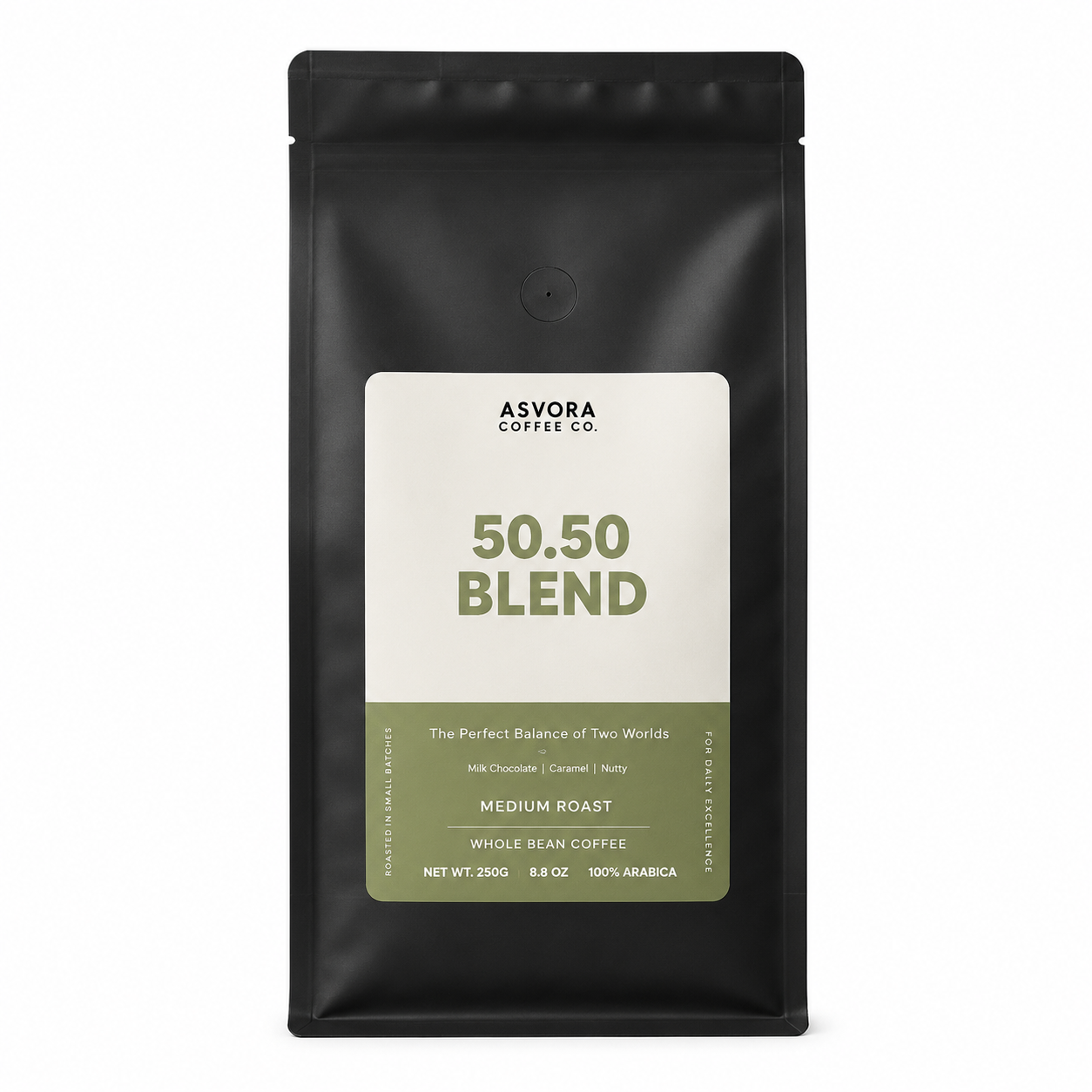 50/50 Arabica Robusta Coffee Beans 1kg – Commercial Grade Blend Fresh Roast