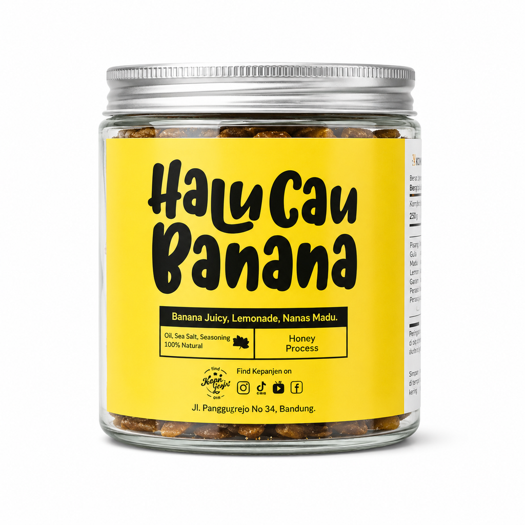 Kopi Anjis Arabica Halu Banana Specialty Coffee Beans 200g – Gunung Halu Honey Roast