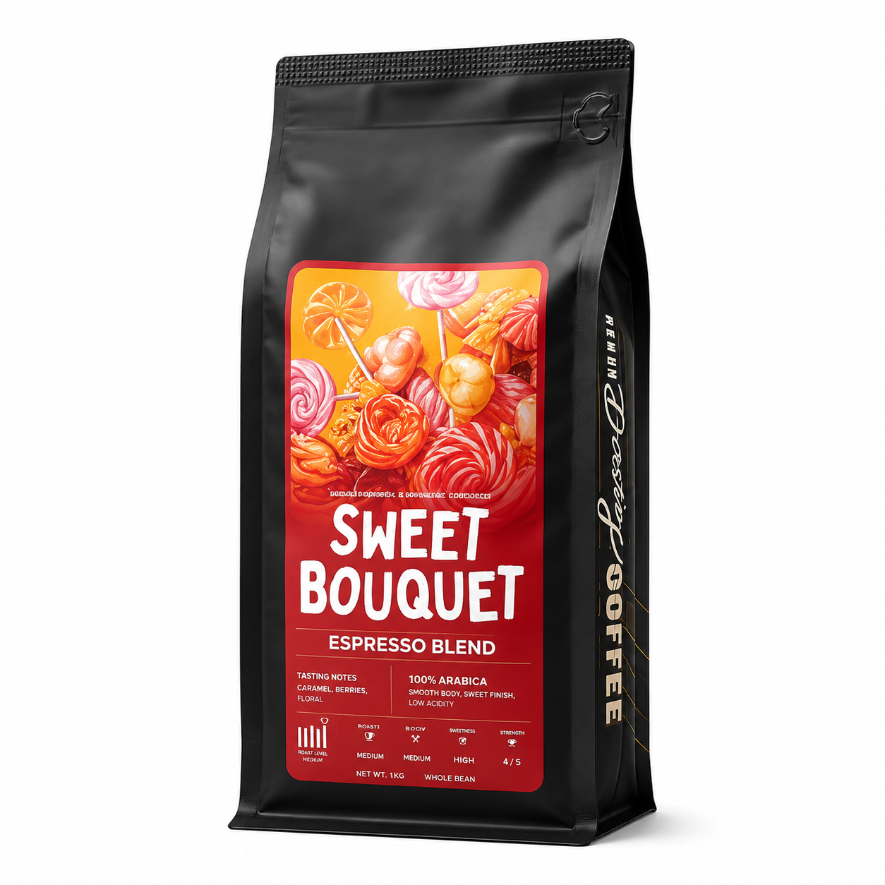 Sakha Coffee Sweet Bouquet Arabica Espresso Blend Coffee Beans 500g