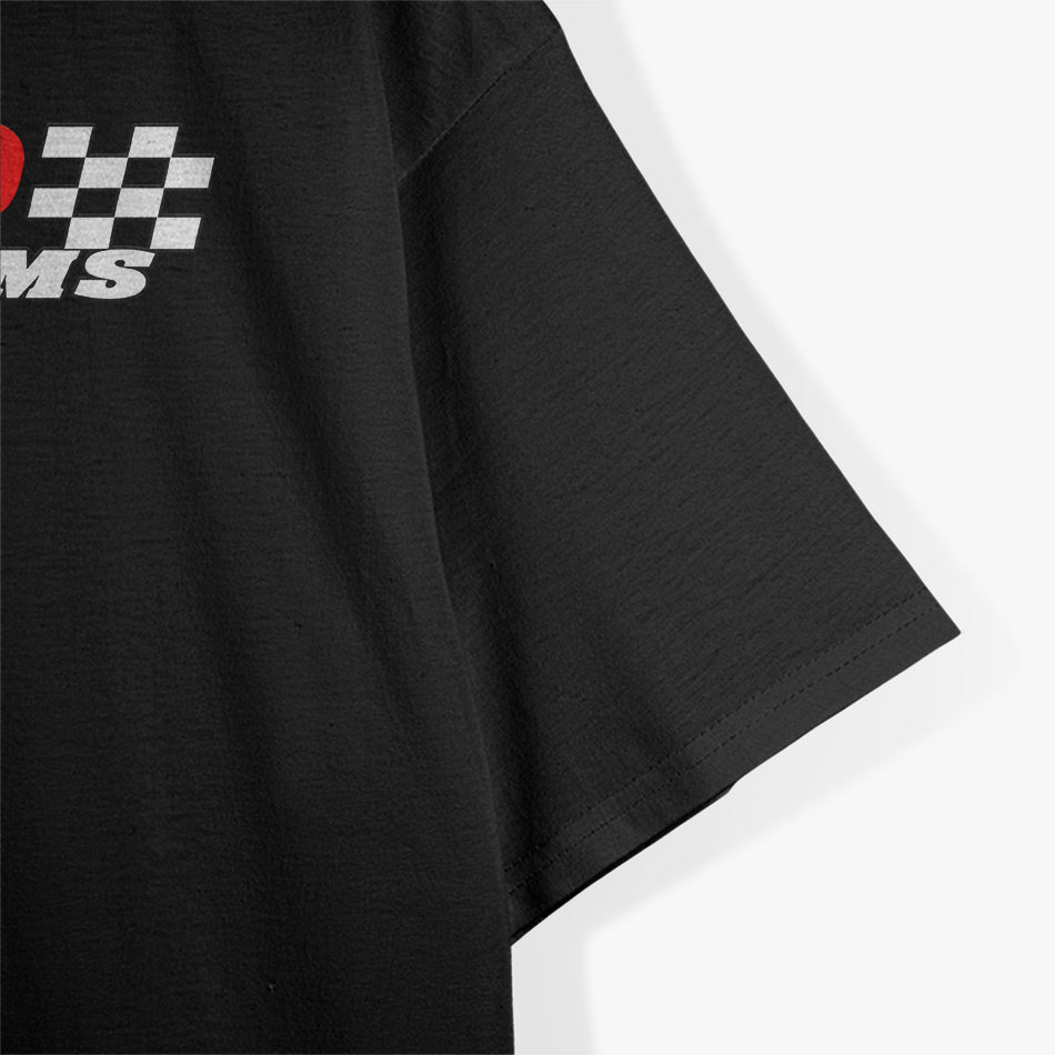 High-Performance Racing Engine  Motorsport Inspired Graphic T-Shirt