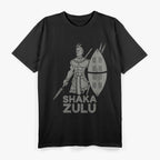 Cool Shaka Zulu African King of Power, Pride, and Legacy T-Shirt