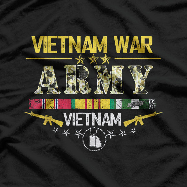 Vietnam Veteran – Retro Military Service Pride T-Shirt