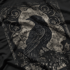 Dark Retro Tom Selleck 80s Gothic Raven Mysterious T-Shirt