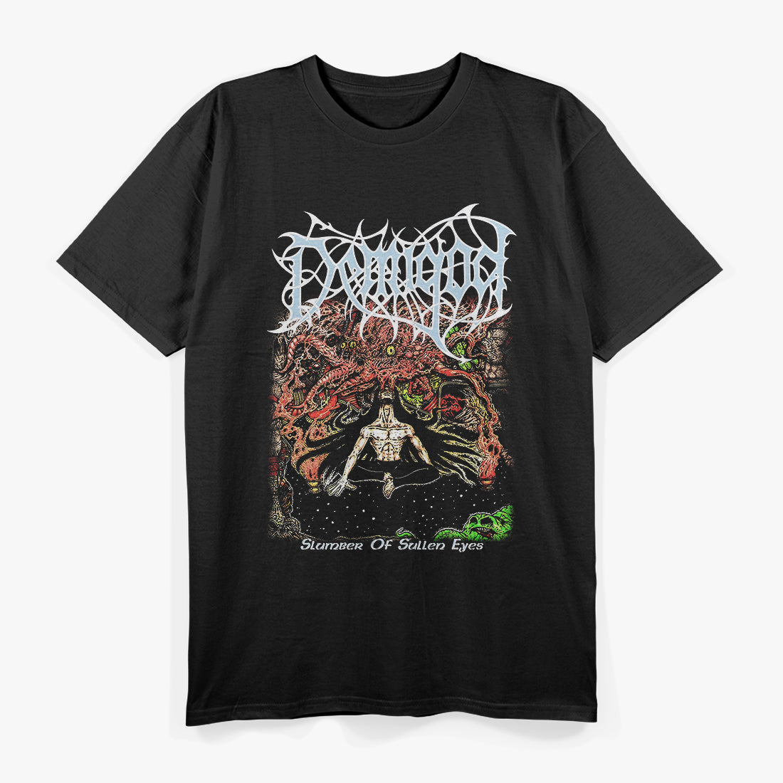Heavy Metal Power Graphic – Demigod Inspired Design T-Shirt