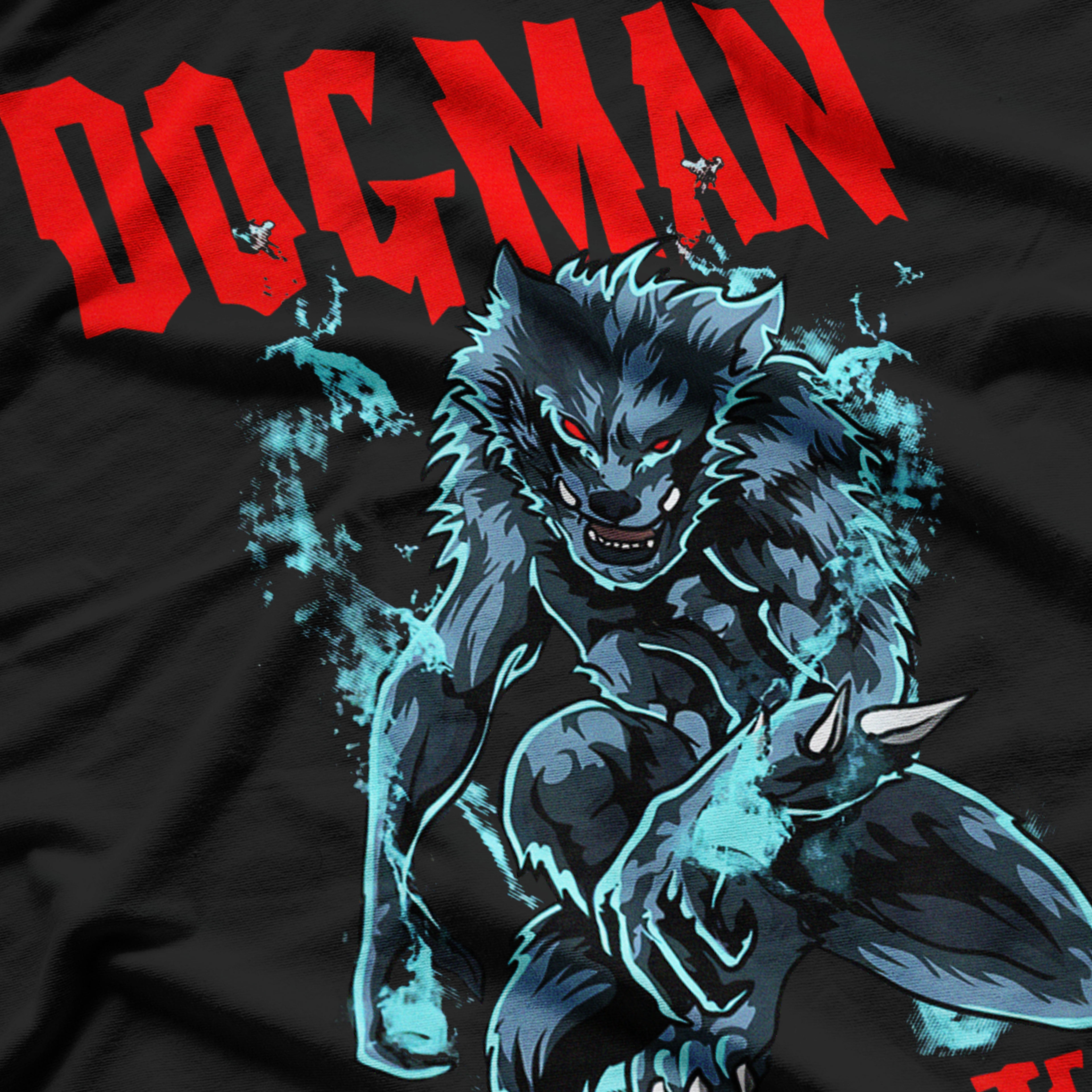 Dogman Research Team Cryptid Humanoid Canine T-Shirt