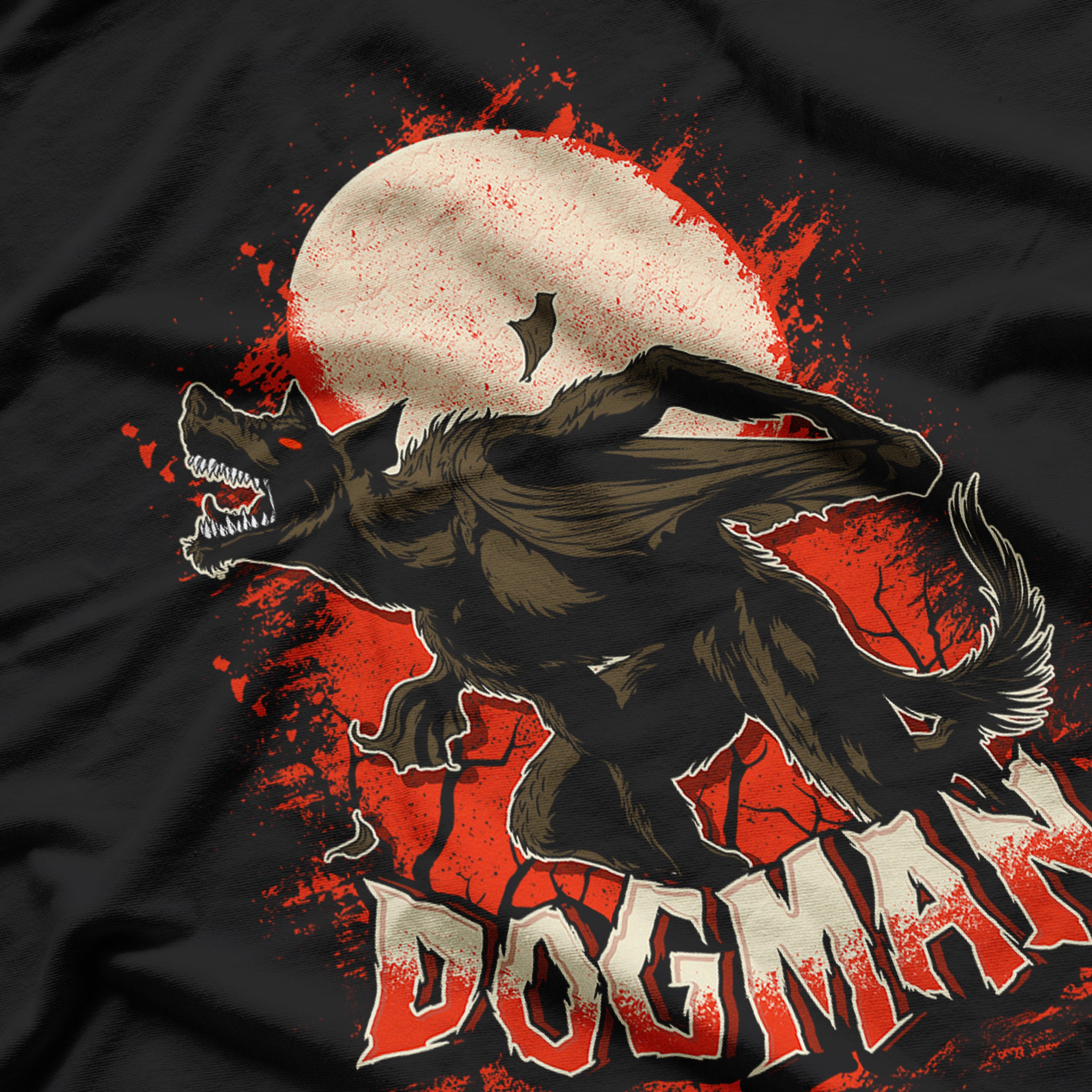 Dogman Werewolf Supernatural Monster & Cryptid Folklore T-Shirt