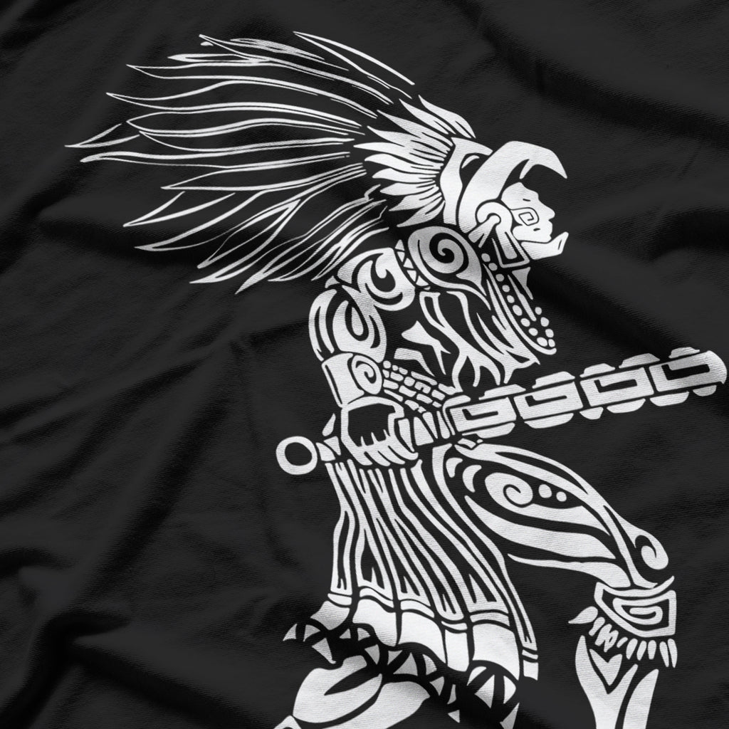 Aztec Jaguar Warrior Mayan Tribal Fighter Heritage T-Shirt