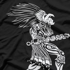 Aztec Jaguar Warrior Mayan Tribal Fighter Heritage T-Shirt