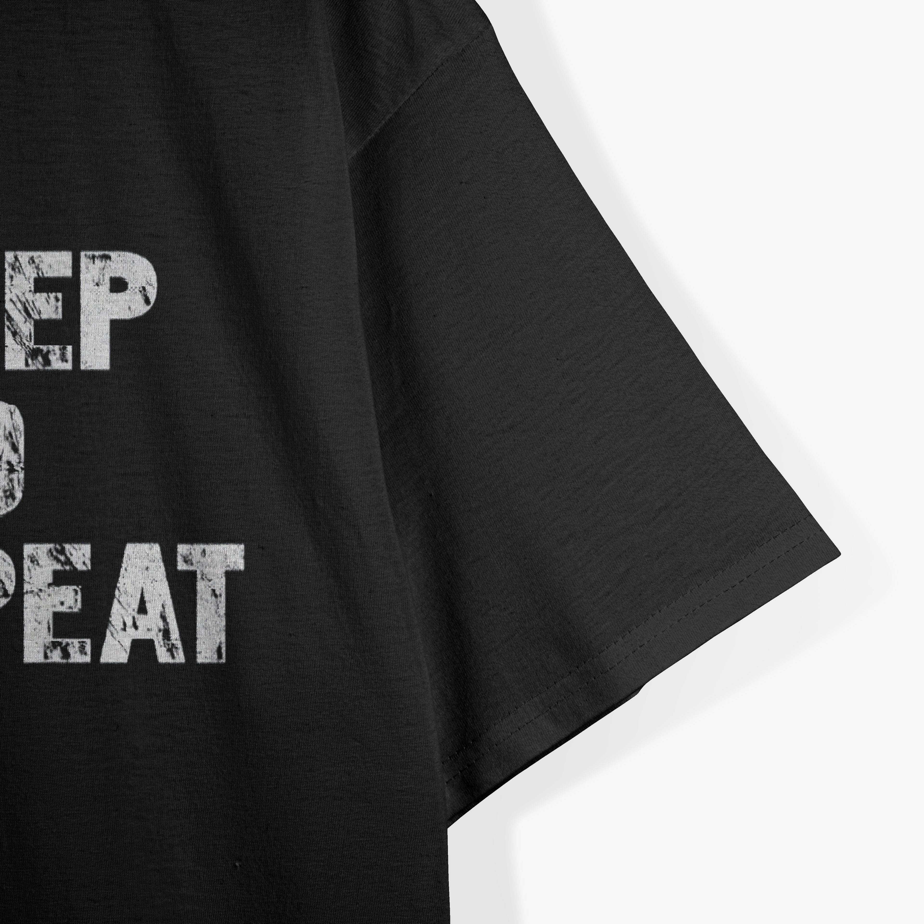 Eat Sleep Uno Repeat Funny T-Shirt