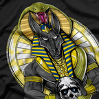 Egyptian God Anubis Horus Gods of Power, Protection, and the Pyramids T-Shirt