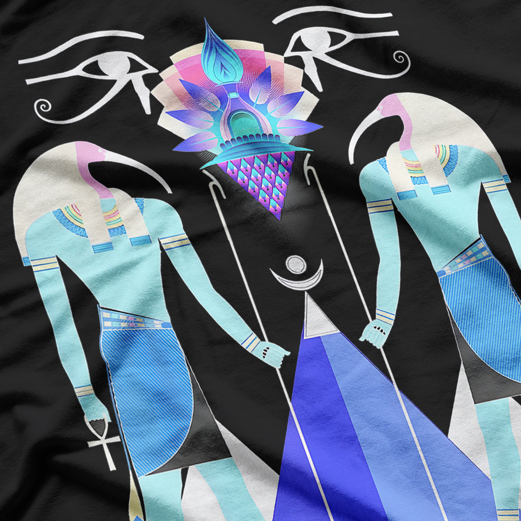 Egyptian God Thoth Kemetic Tehuti Deity Ancient Culture T-Shirt