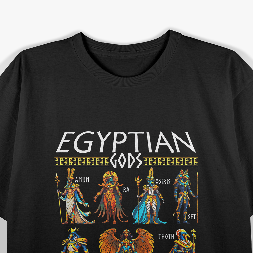 Egyptian Gods Ancient Divine Mystical Deities T-Shirt