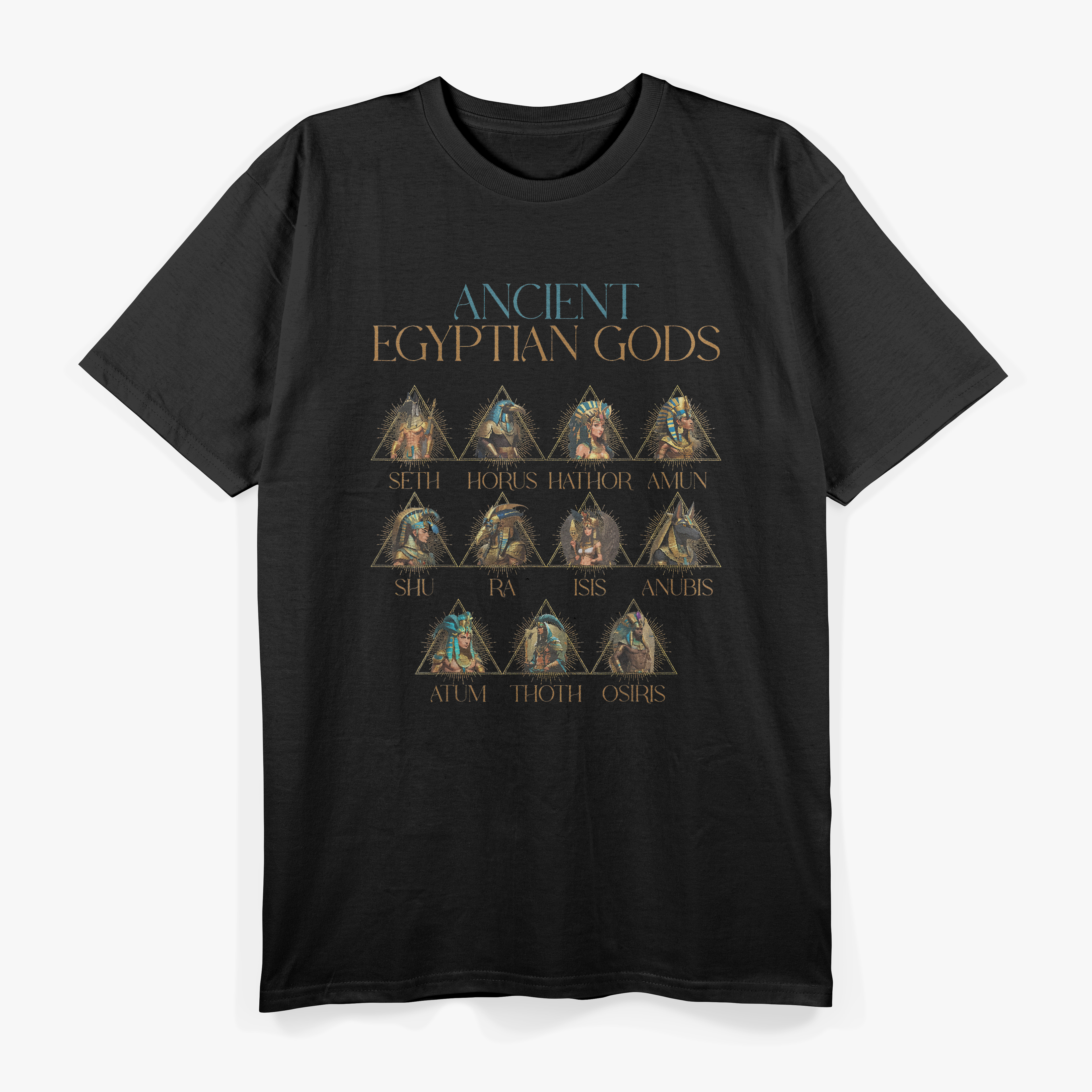 Egyptian Mythologys Ancient Egypt Deity Egyptian Gods T-Shirt