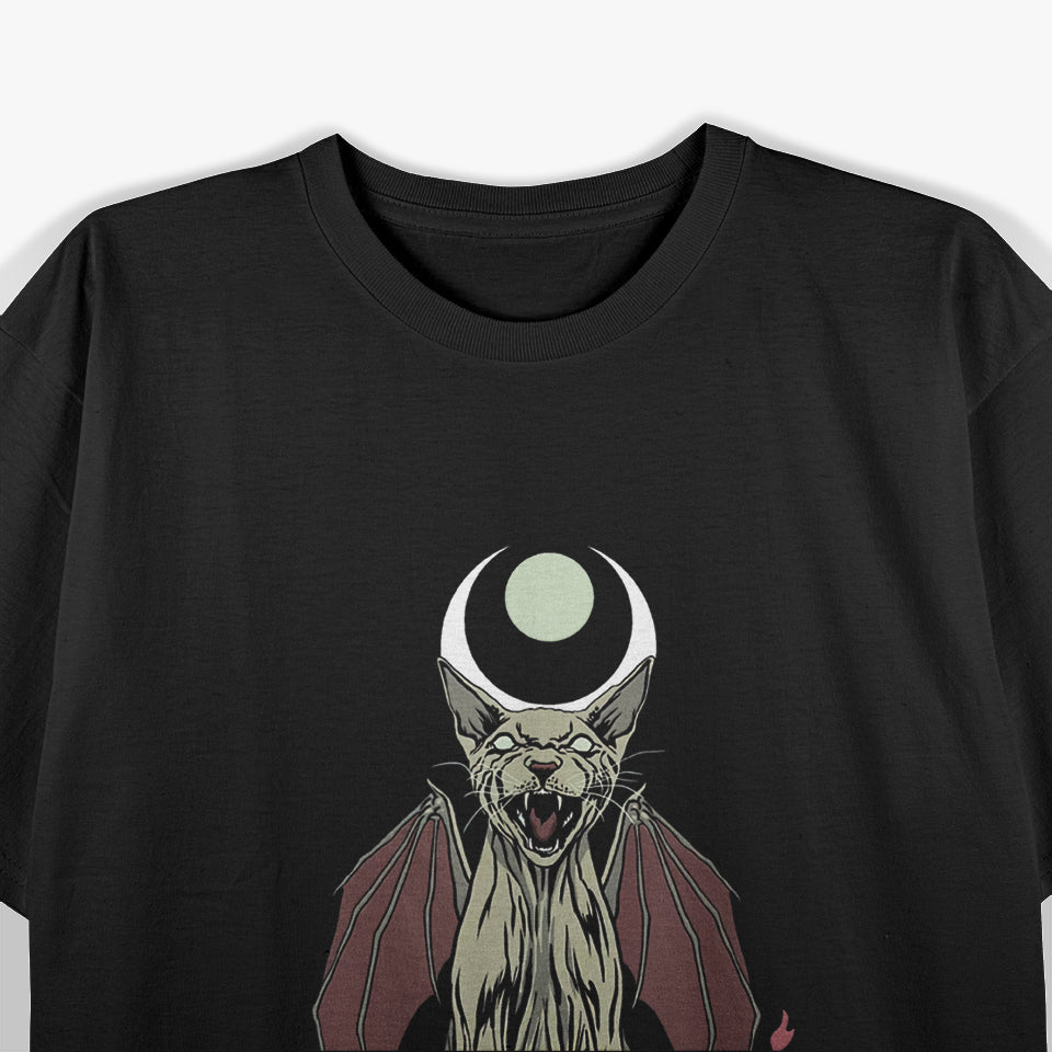 Evil Sphynx Cat T-Shirt
