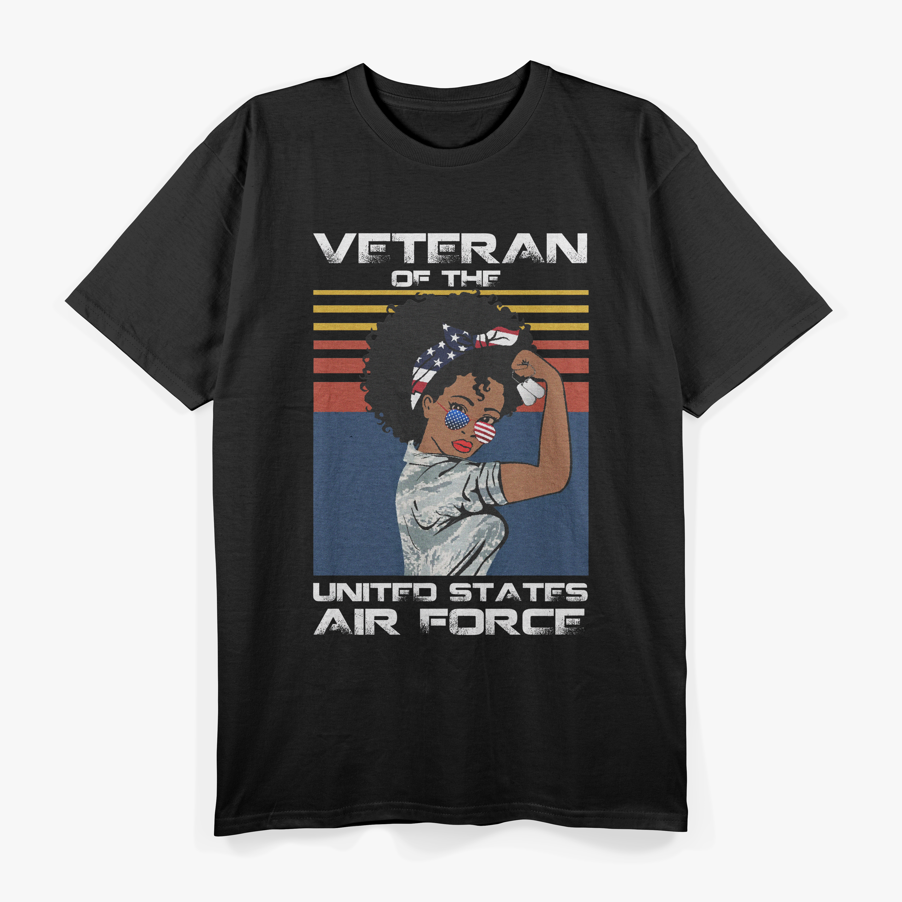 Female Veteran Of The United States Air Force T-Shirt
